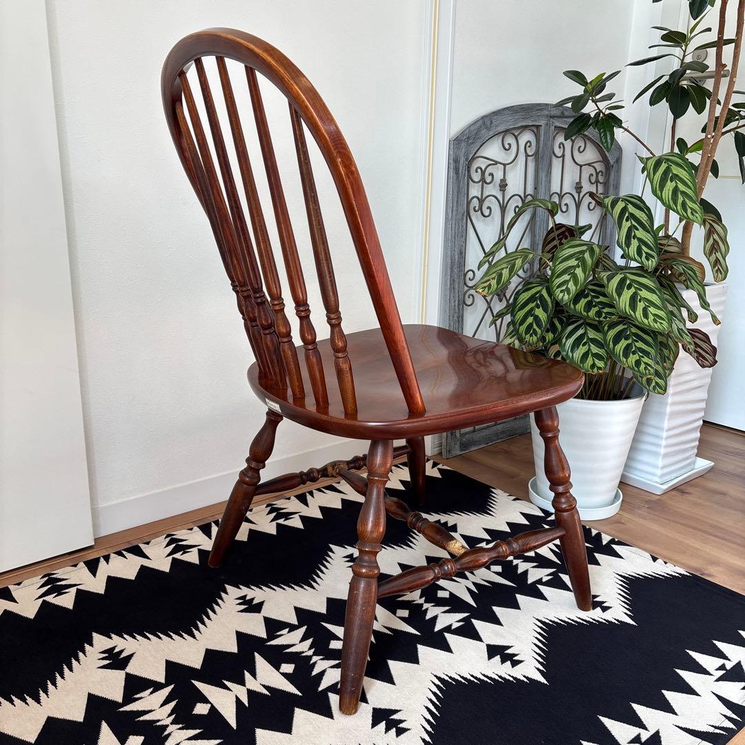 ビンテージ家具　柏木工　KASHIWA ダイニングチェア、ウィンザーチェア　②