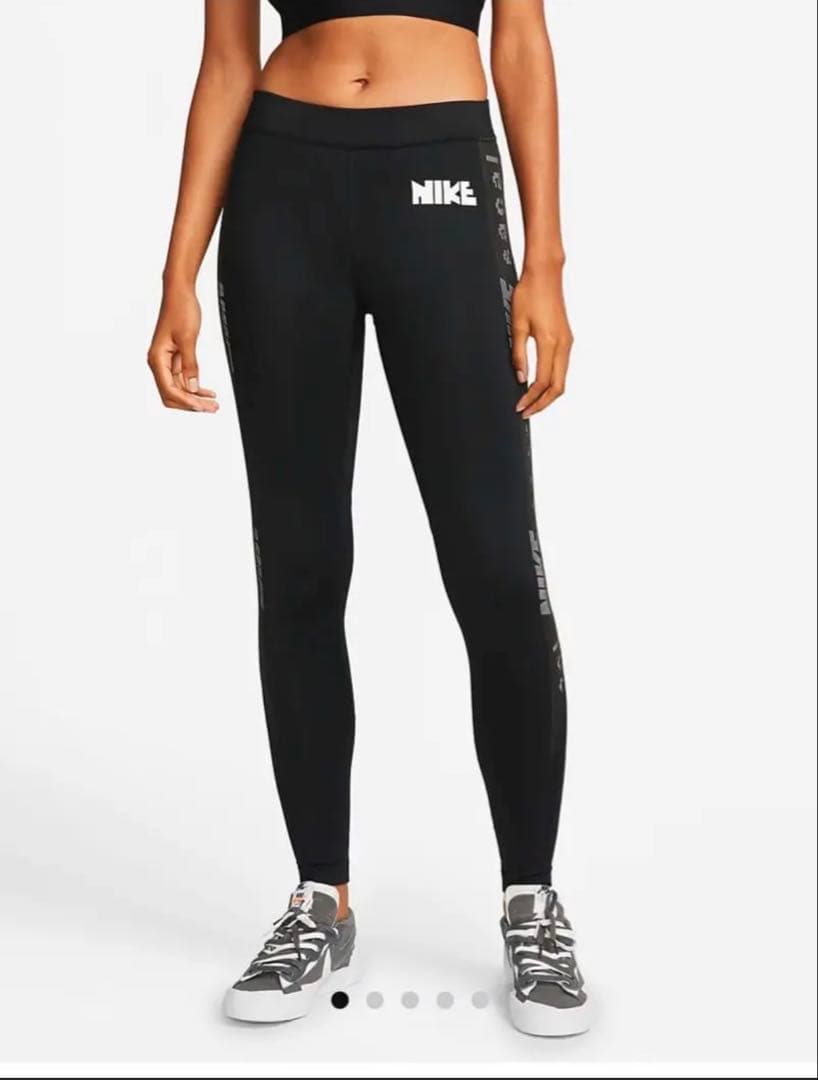 sacai×NIKE ナイキ×サカイコラボ レギンス Sサイズ