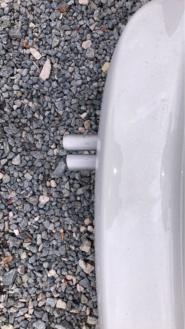 180sxワンオフ直管マフラー 2本出し ガスケット付き