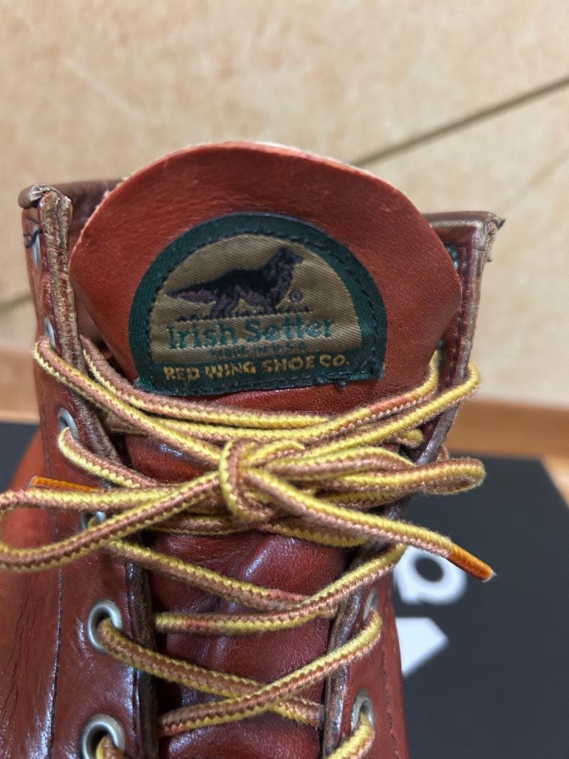 90'sレッドウィングアイリッシュセッター875 半円犬ダグ　金刺繍