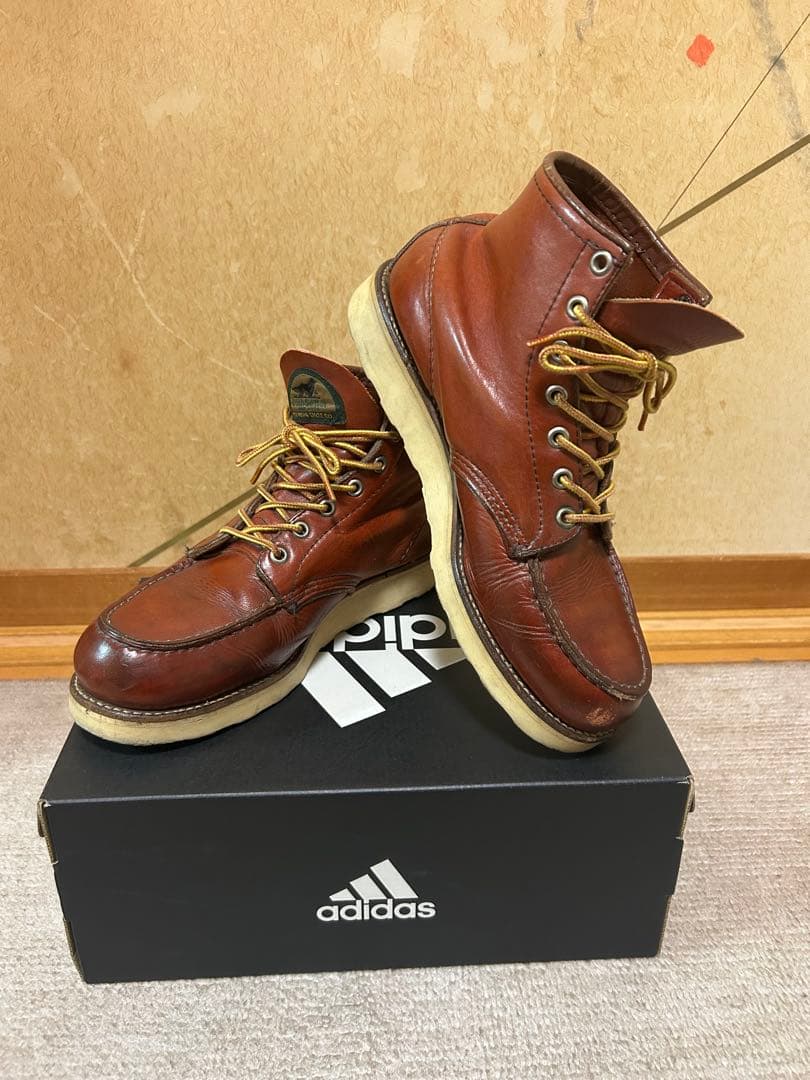 90'sレッドウィングアイリッシュセッター875 半円犬ダグ　金刺繍