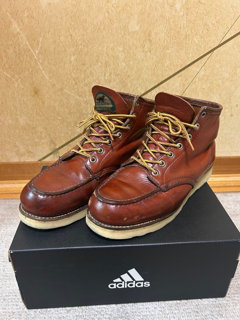 90'sレッドウィングアイリッシュセッター875 半円犬ダグ　金刺繍