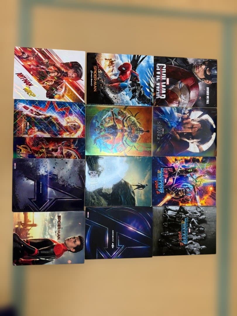 MCU（マーベル映画） パンフレット（フェーズ4までの全てとオマケたくさん）