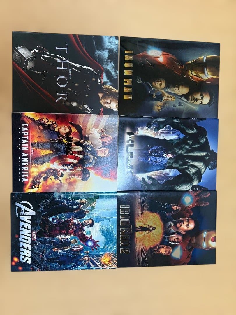 MCU（マーベル映画） パンフレット（フェーズ4までの全てとオマケたくさん）