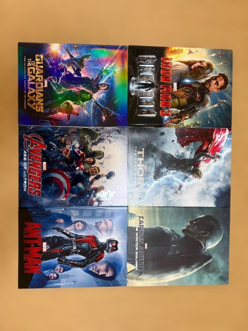 MCU（マーベル映画） パンフレット（フェーズ4までの全てとオマケたくさん）