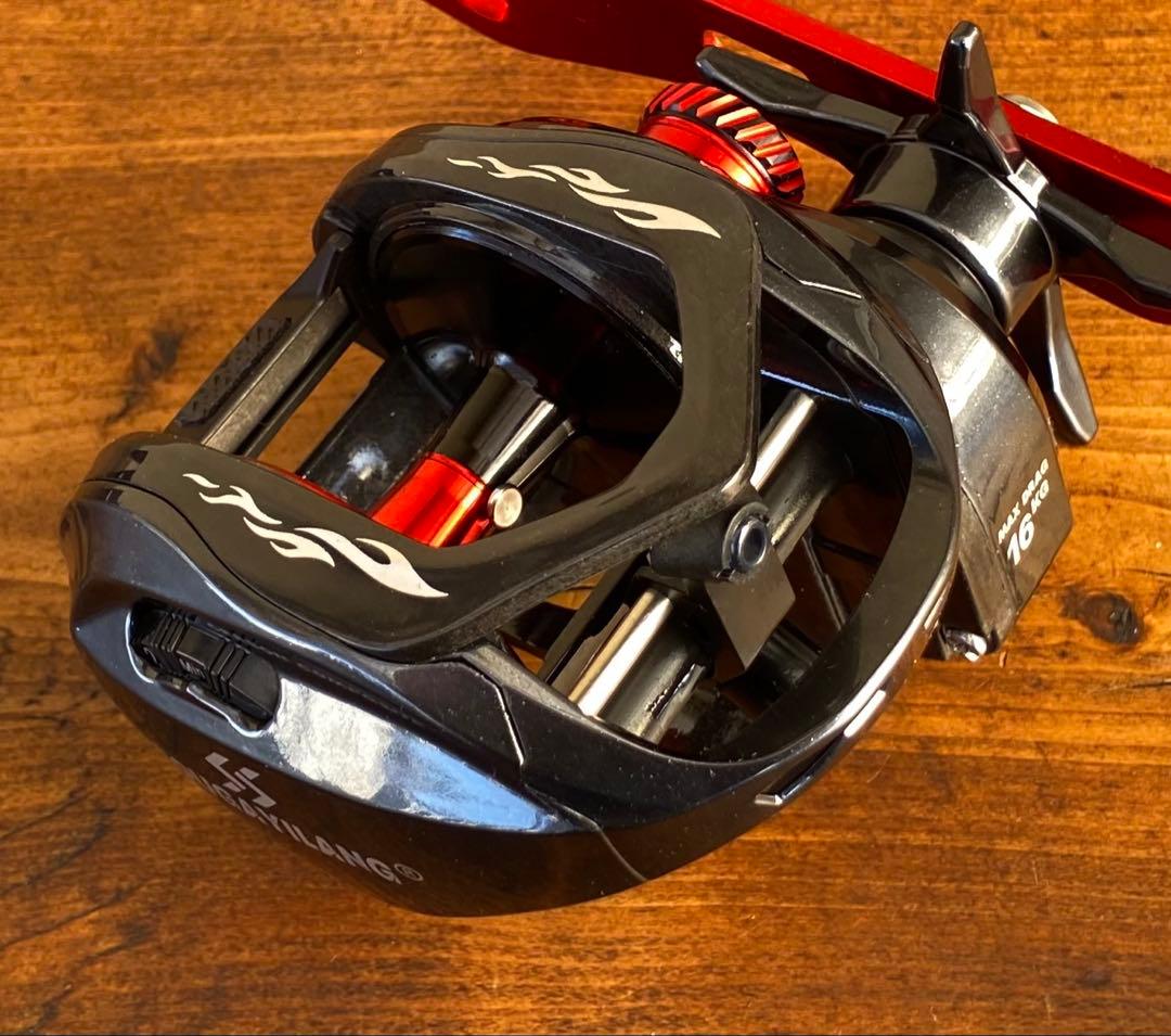 ジギングリール　船釣　左ハンドル　海釣り　ベイトリール　パワーハンドル　16kg