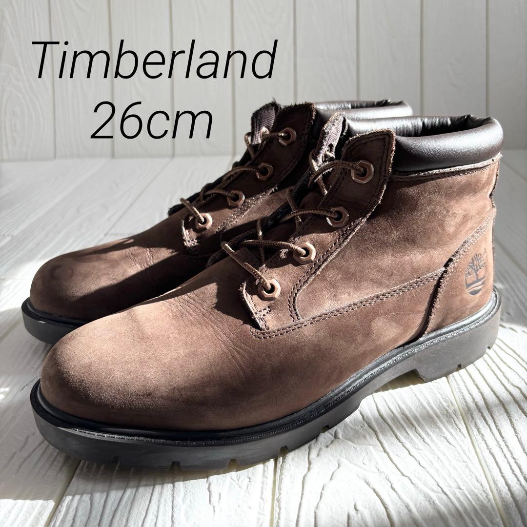 Timberland ティンバーランド チャッカブーツ 茶 26cm
