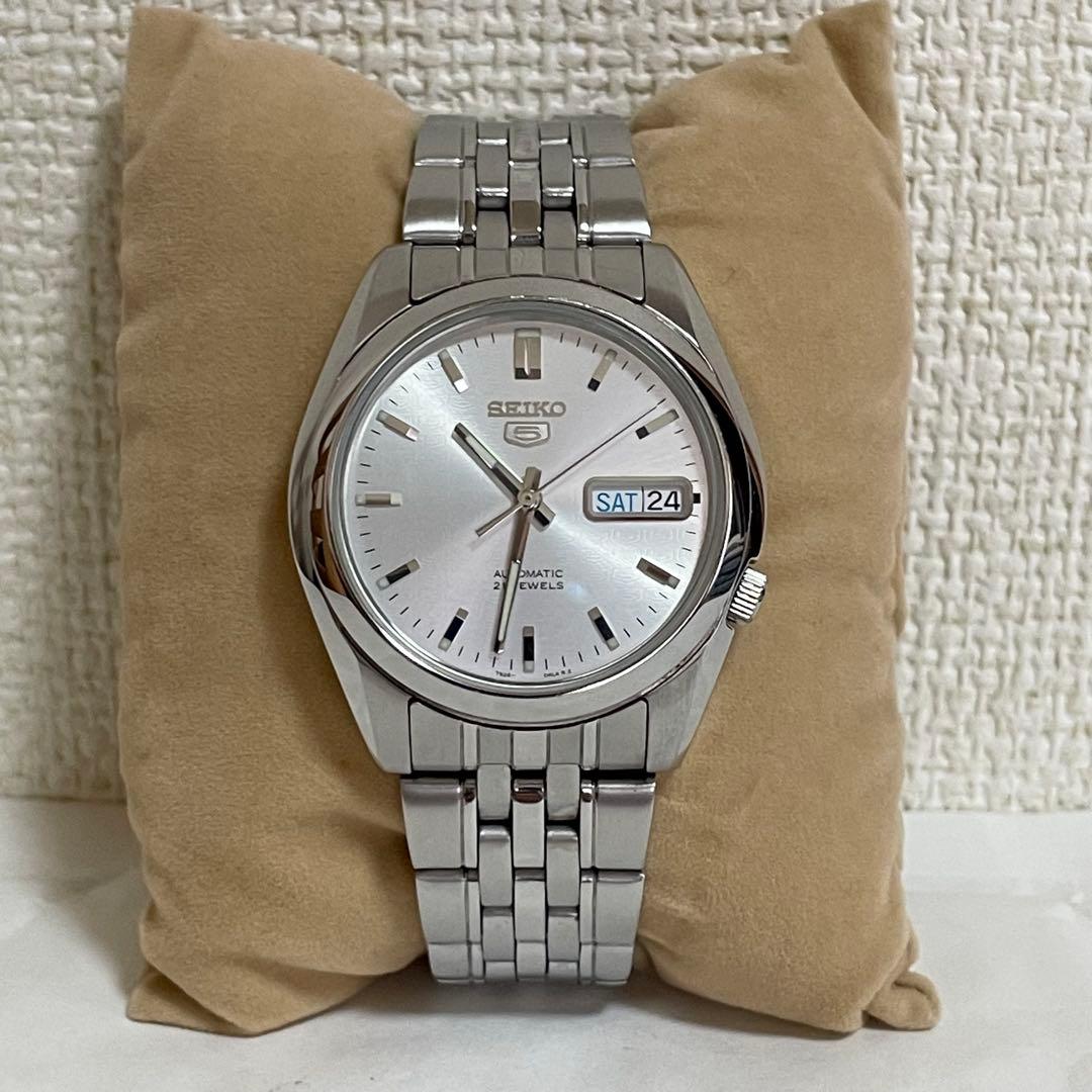 SEIKO5 7S26-01V0 裏スケ 自動巻き