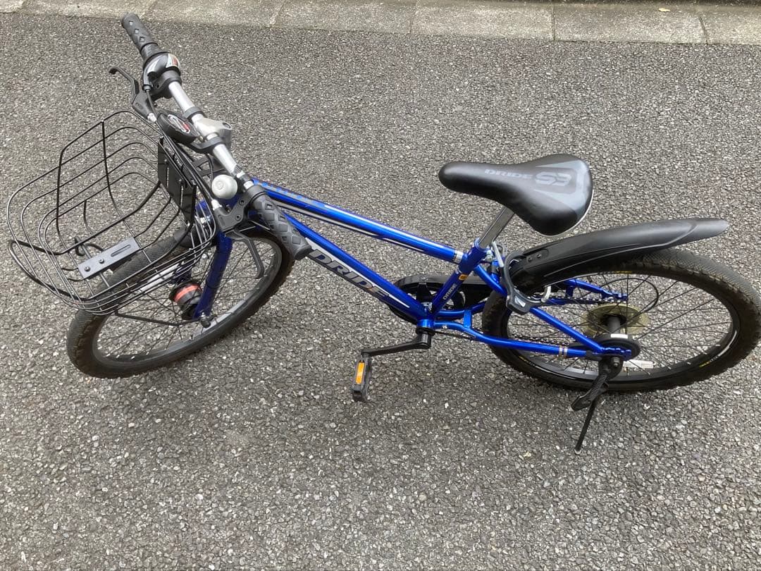 リタ！【引渡限定】東京都 あさひ　DRIDE S3 青　ブルー　22インチ