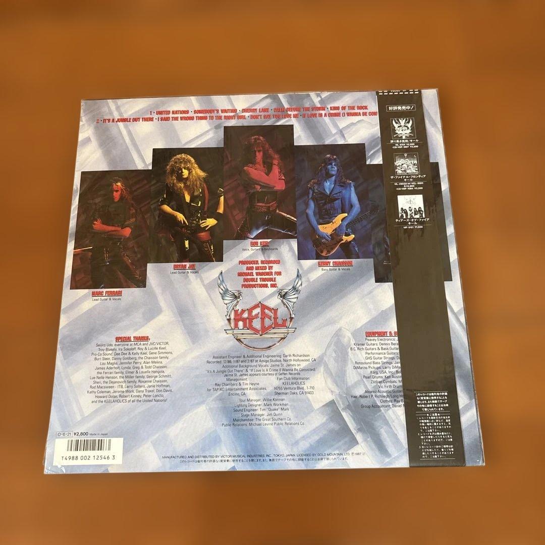KEELキール　　ヘヴィメタル　　レコード４枚セット