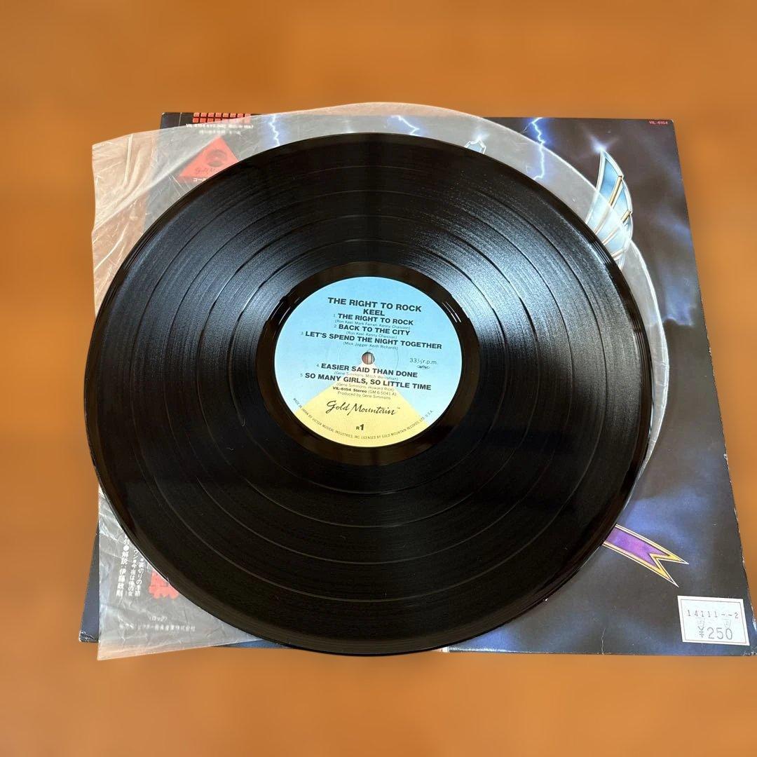 KEELキール　　ヘヴィメタル　　レコード４枚セット