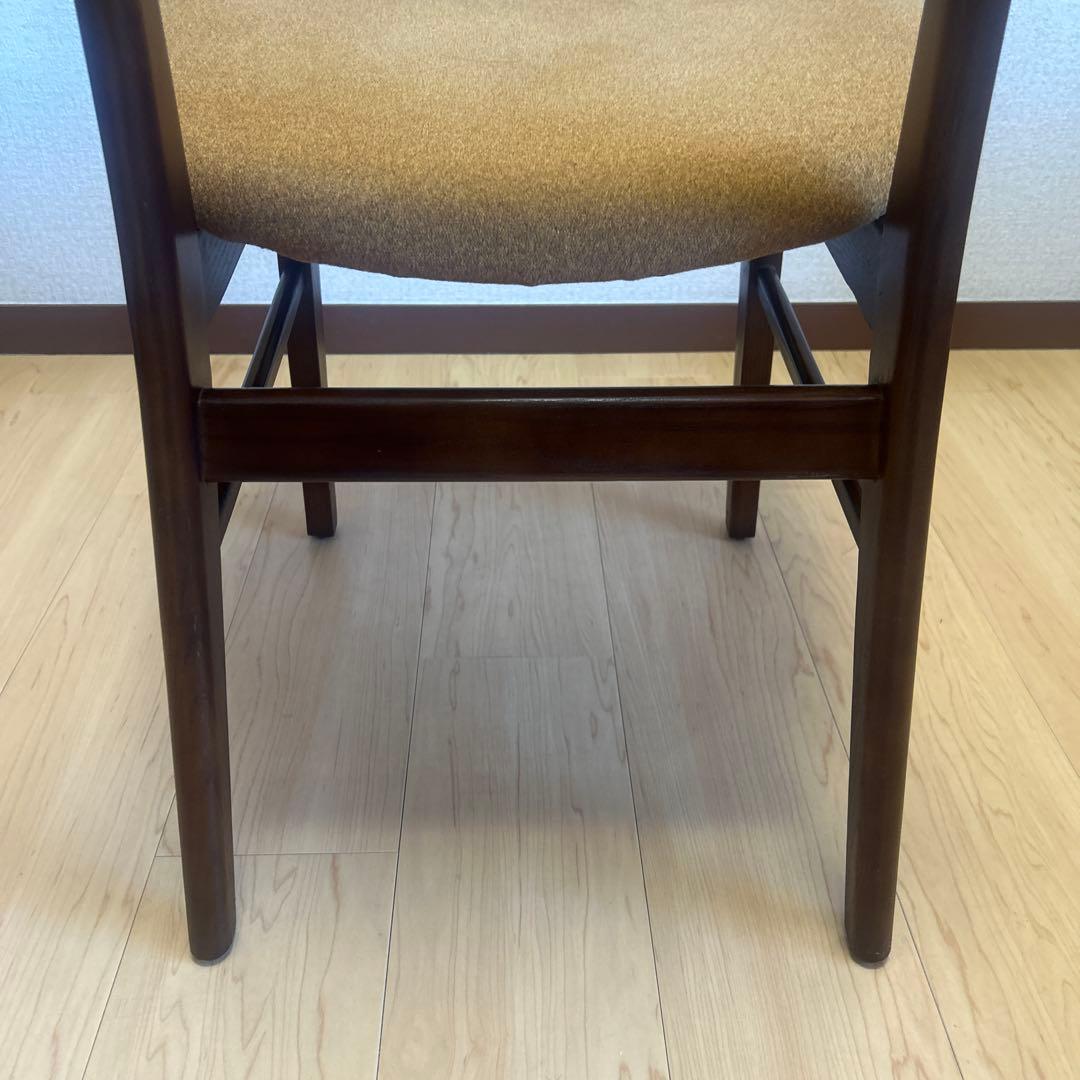 NOCE（ノーチェ） ダイニングチェア RY42 ウォールナット × イエロー