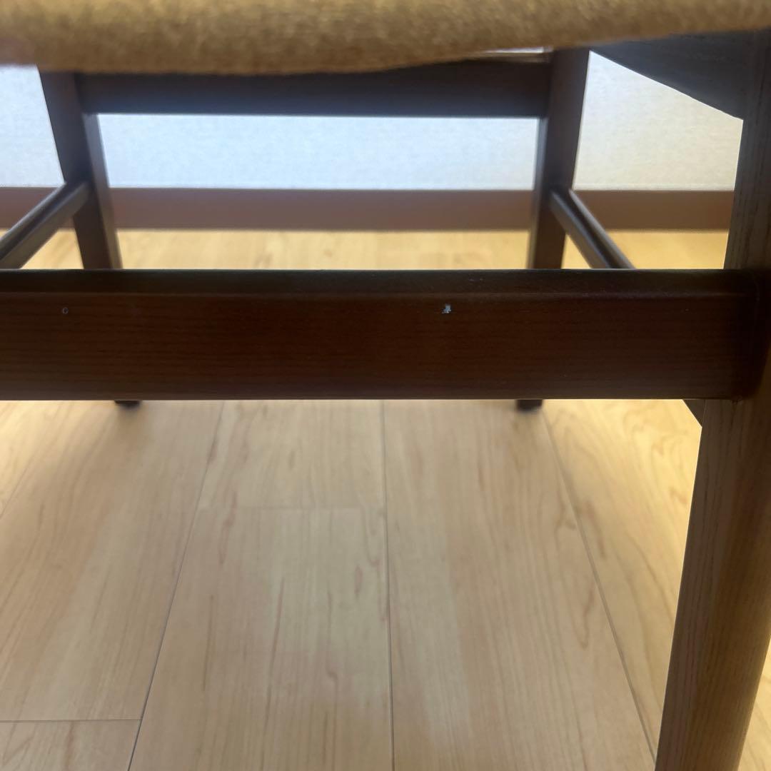 NOCE（ノーチェ） ダイニングチェア RY42 ウォールナット × イエロー