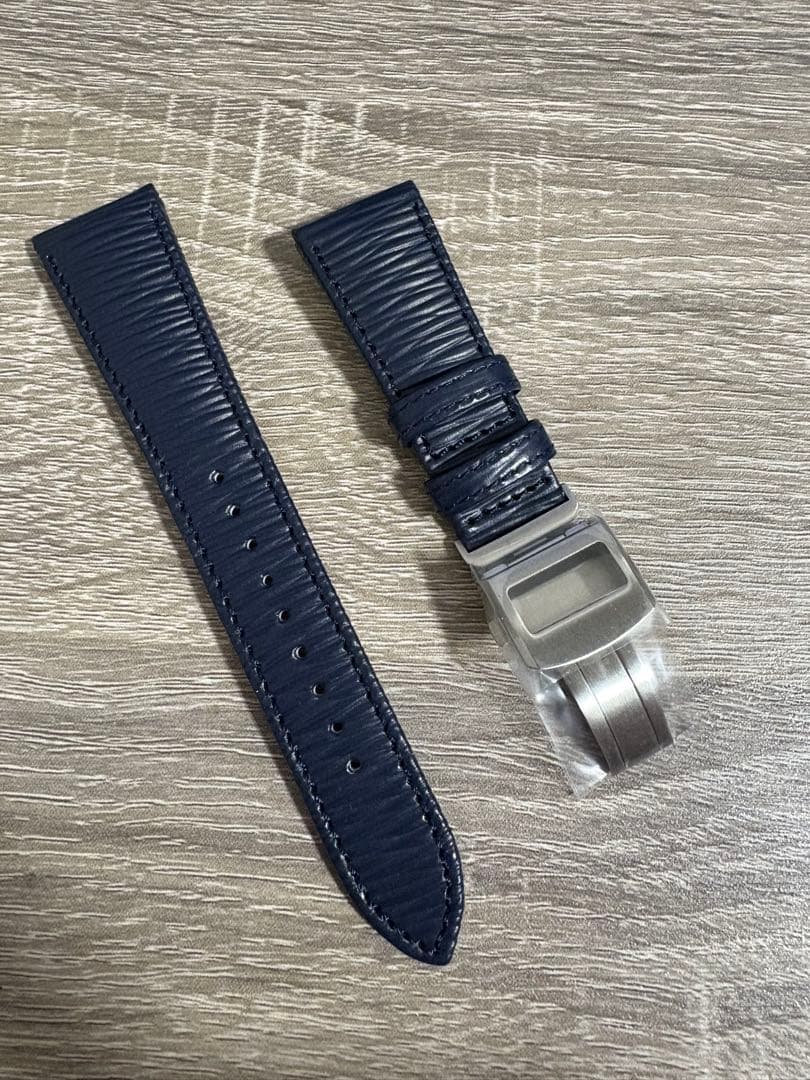 【非売品】Grand Seiko レザー 時計ベルト ネイビー　ノベルティ