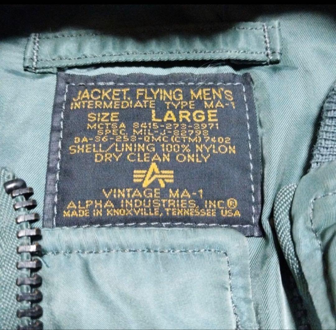 USA製 Alpha Ma-1 フライトジャケット 50s