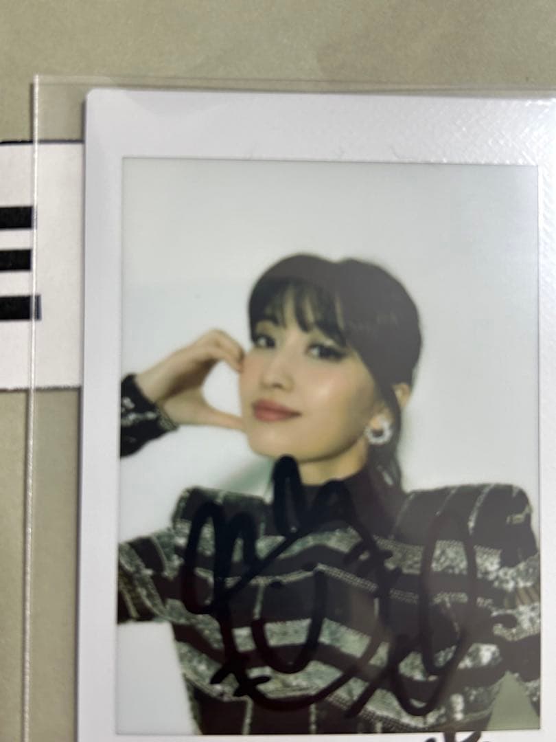 twice モモ　サイン　チェキ