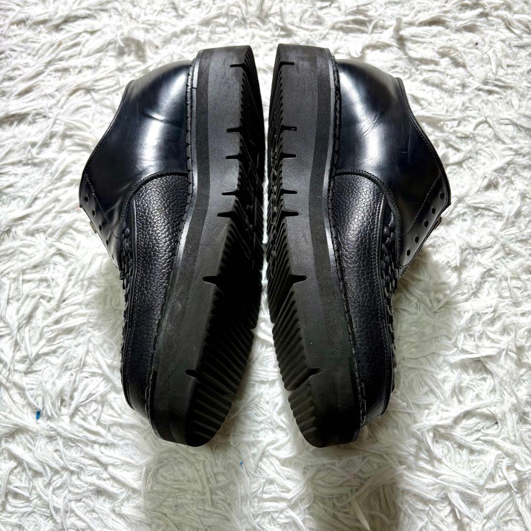 【美品】フットザコーチャー　CHAOS FRONT ZIP レザー　シューズ　7