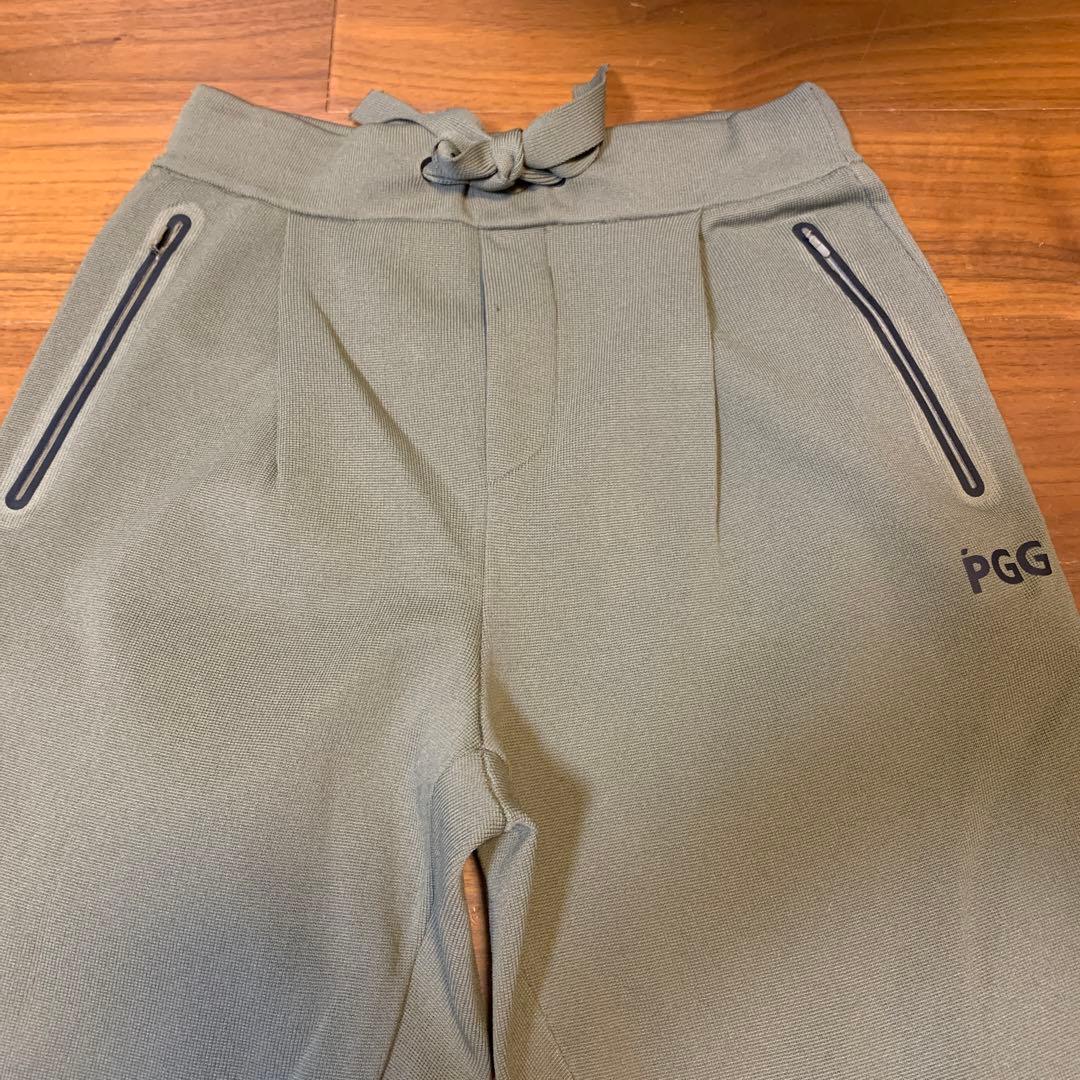 ピージージー PGG ポリエステルヤーン ニットシャツ パンツ セット