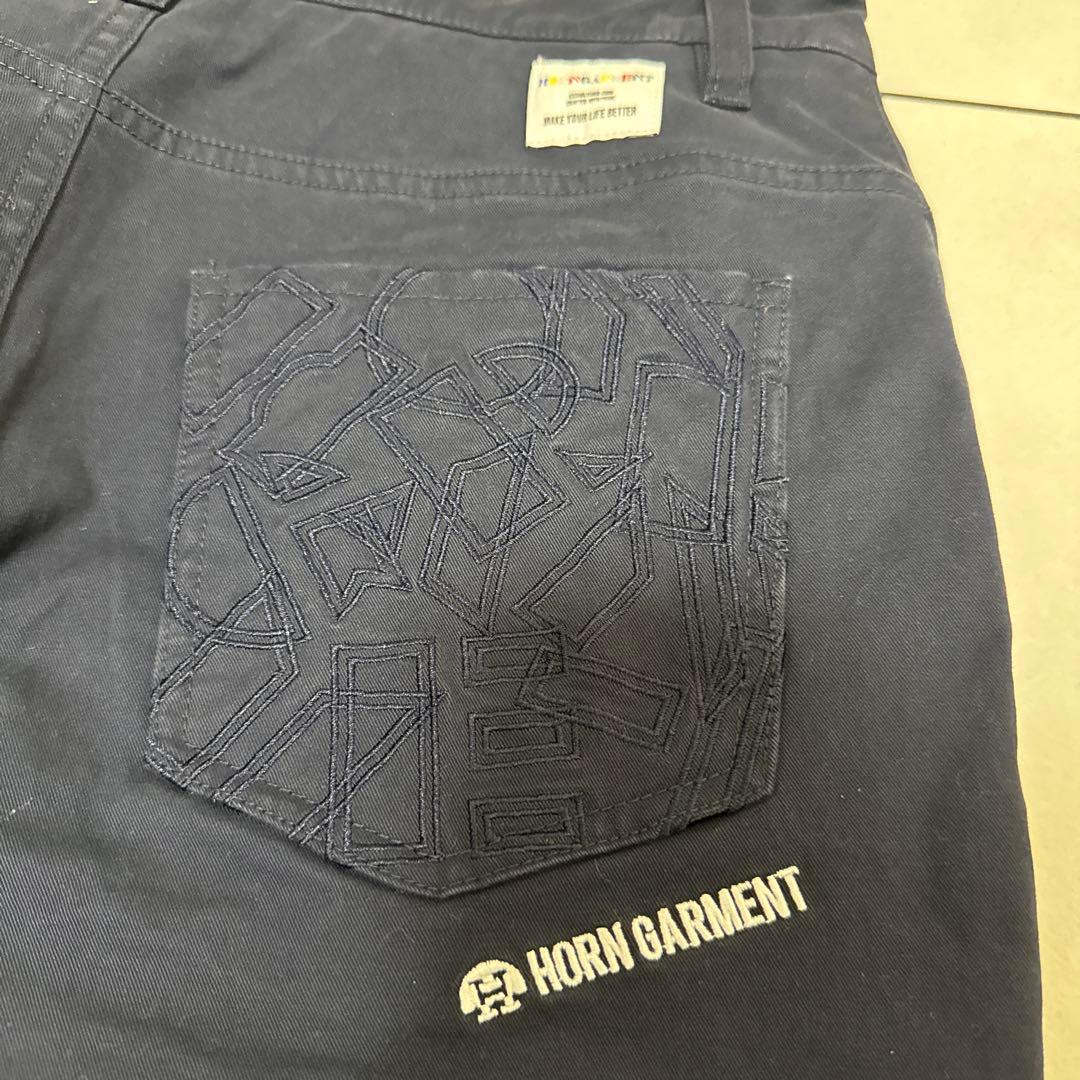 HORN GARMENT メンズパンツ M ネイビー