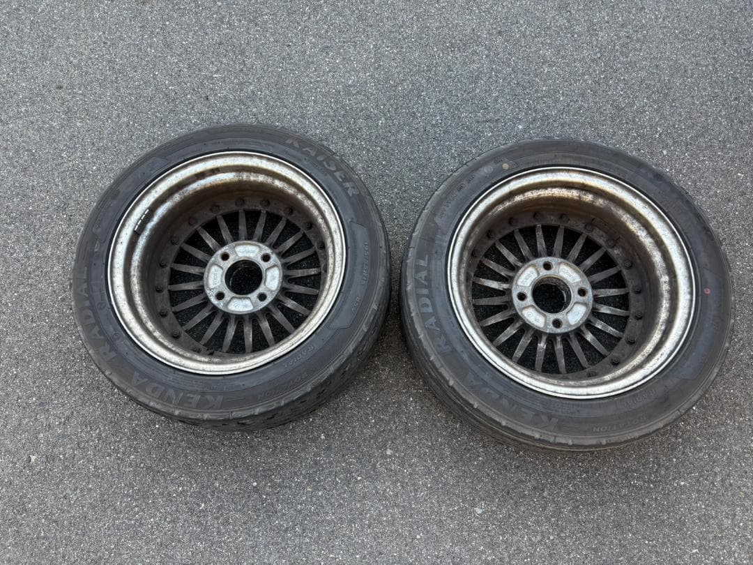 ワーク Ewing2 15インチ 114.3 4穴 2本セット