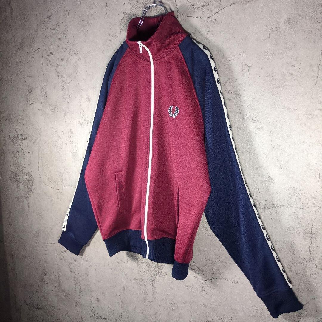 【人気カラー】袖ロゴ フレッドペリー 00s トラックジャケット ヒットユニオン