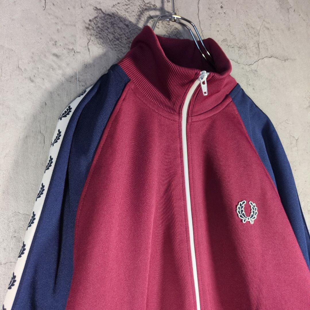 【人気カラー】袖ロゴ フレッドペリー 00s トラックジャケット ヒットユニオン