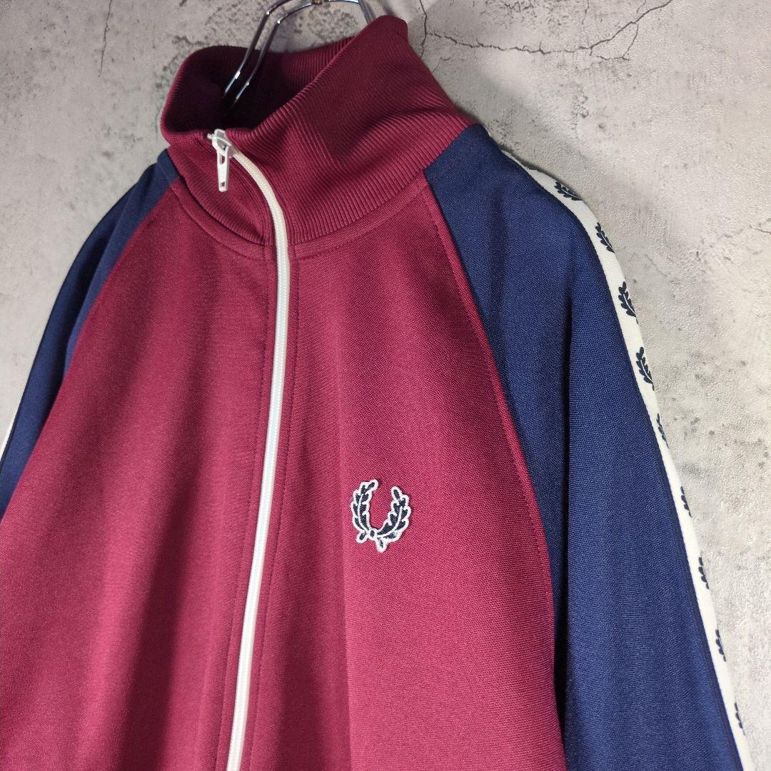 【人気カラー】袖ロゴ フレッドペリー 00s トラックジャケット ヒットユニオン