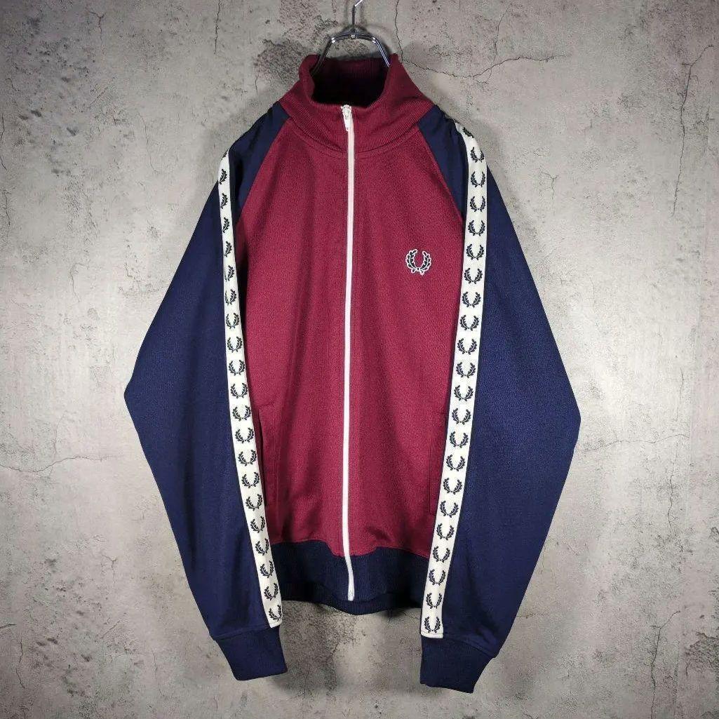 【人気カラー】袖ロゴ フレッドペリー 00s トラックジャケット ヒットユニオン