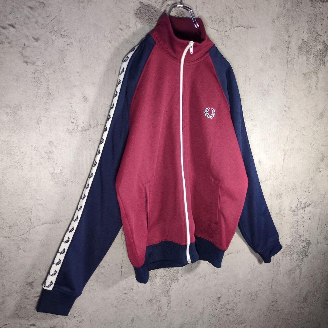 【人気カラー】袖ロゴ フレッドペリー 00s トラックジャケット ヒットユニオン