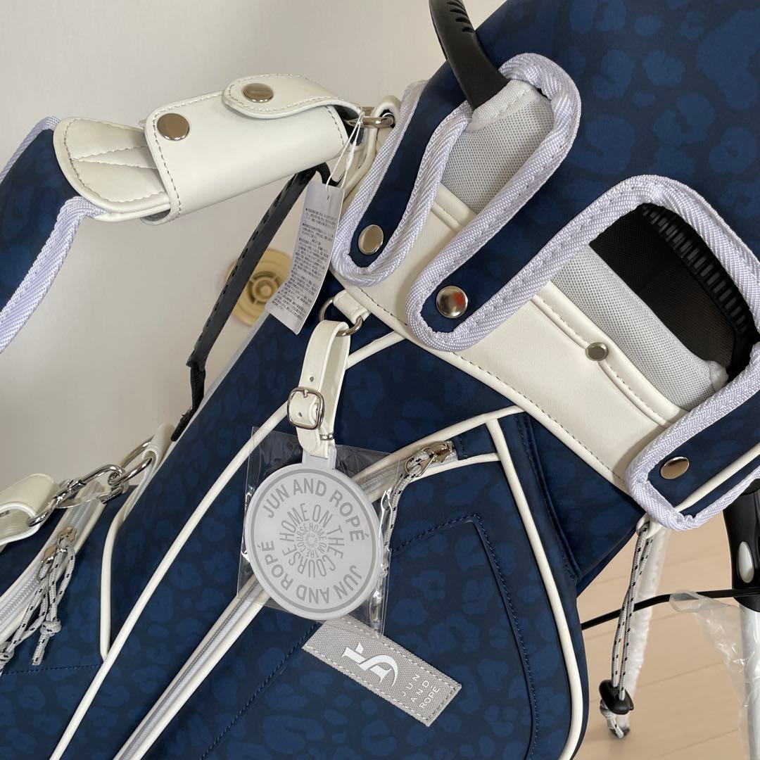 JUN & ROPE アニマルプリントキャディーバッグ