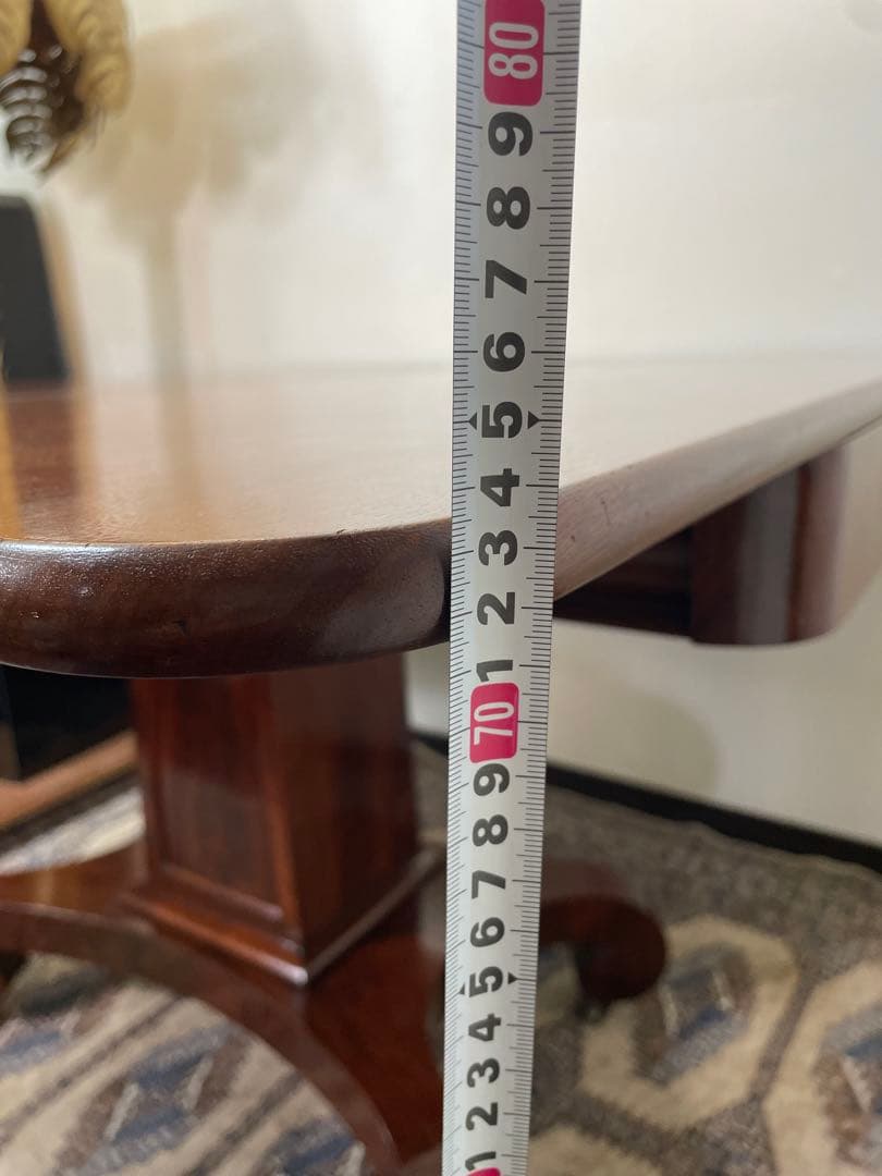 Coco　マホガニー アンティーク ゲームテーブル フォールディング