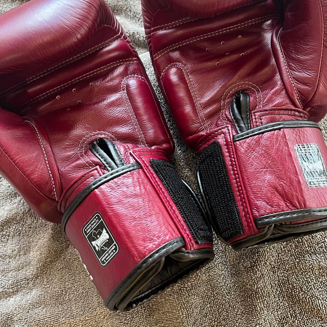 Twins ボクシング ムエタイ グローブ マルーン14oz
