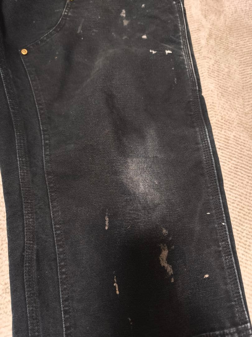 カーハート ダブルニー メイドインUSA　W34L30