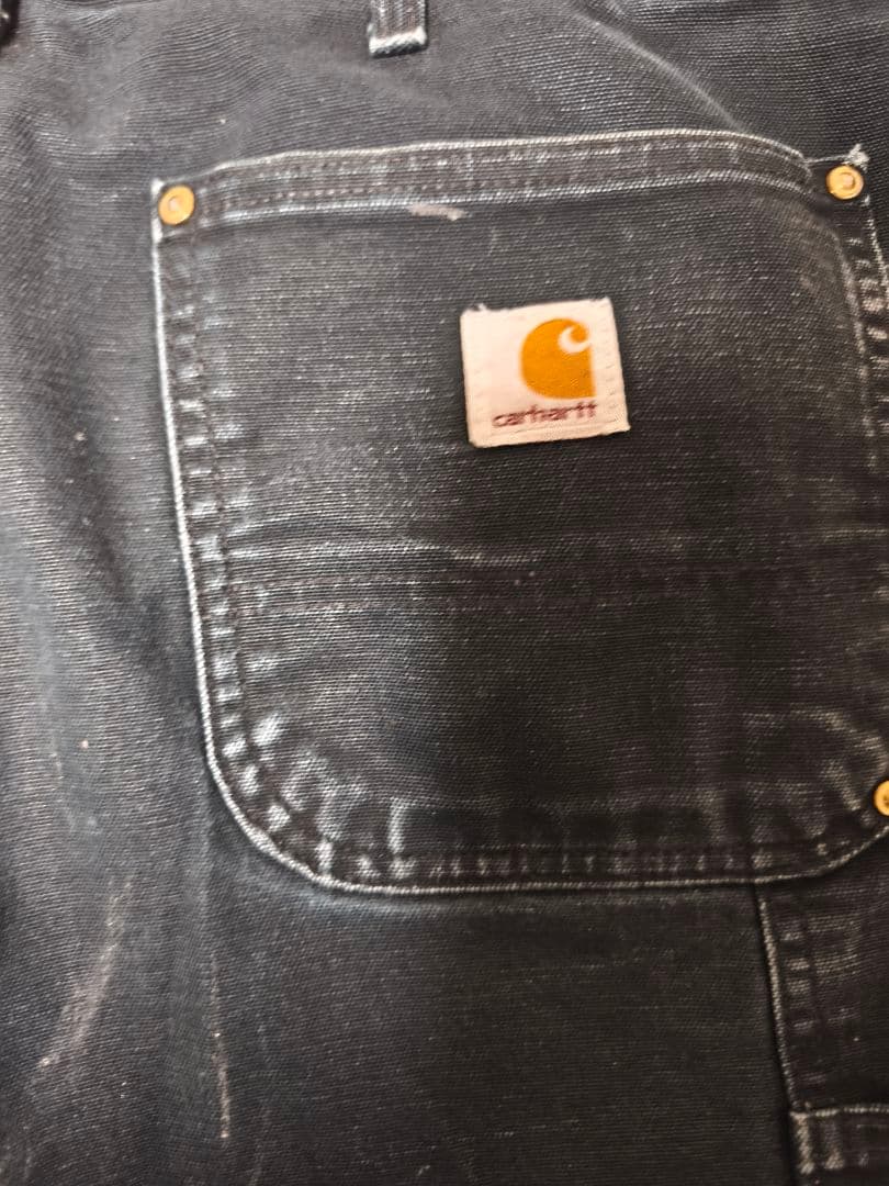 カーハート ダブルニー メイドインUSA　W34L30