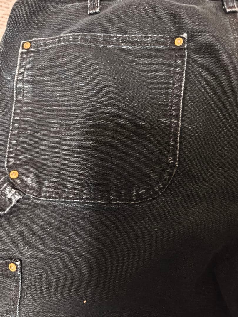 カーハート ダブルニー メイドインUSA　W34L30