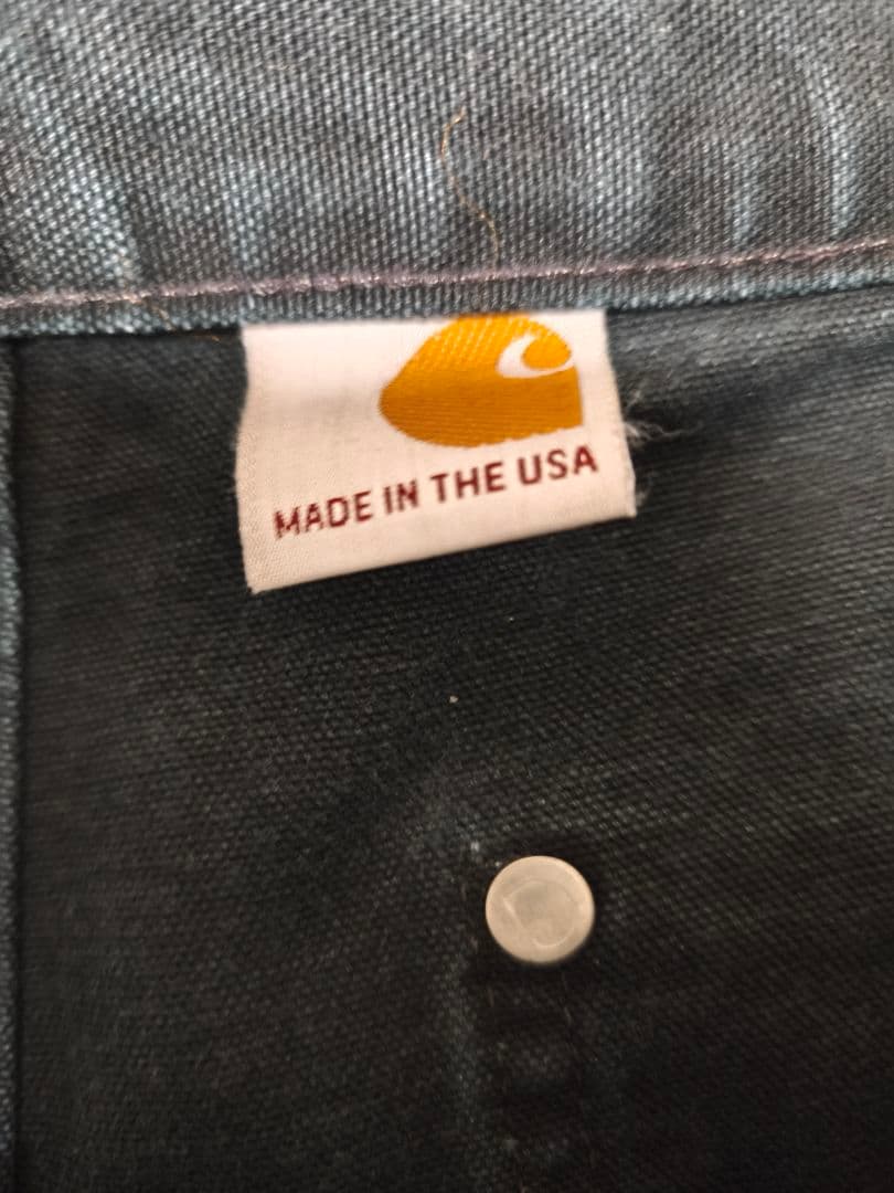 カーハート ダブルニー メイドインUSA　W34L30