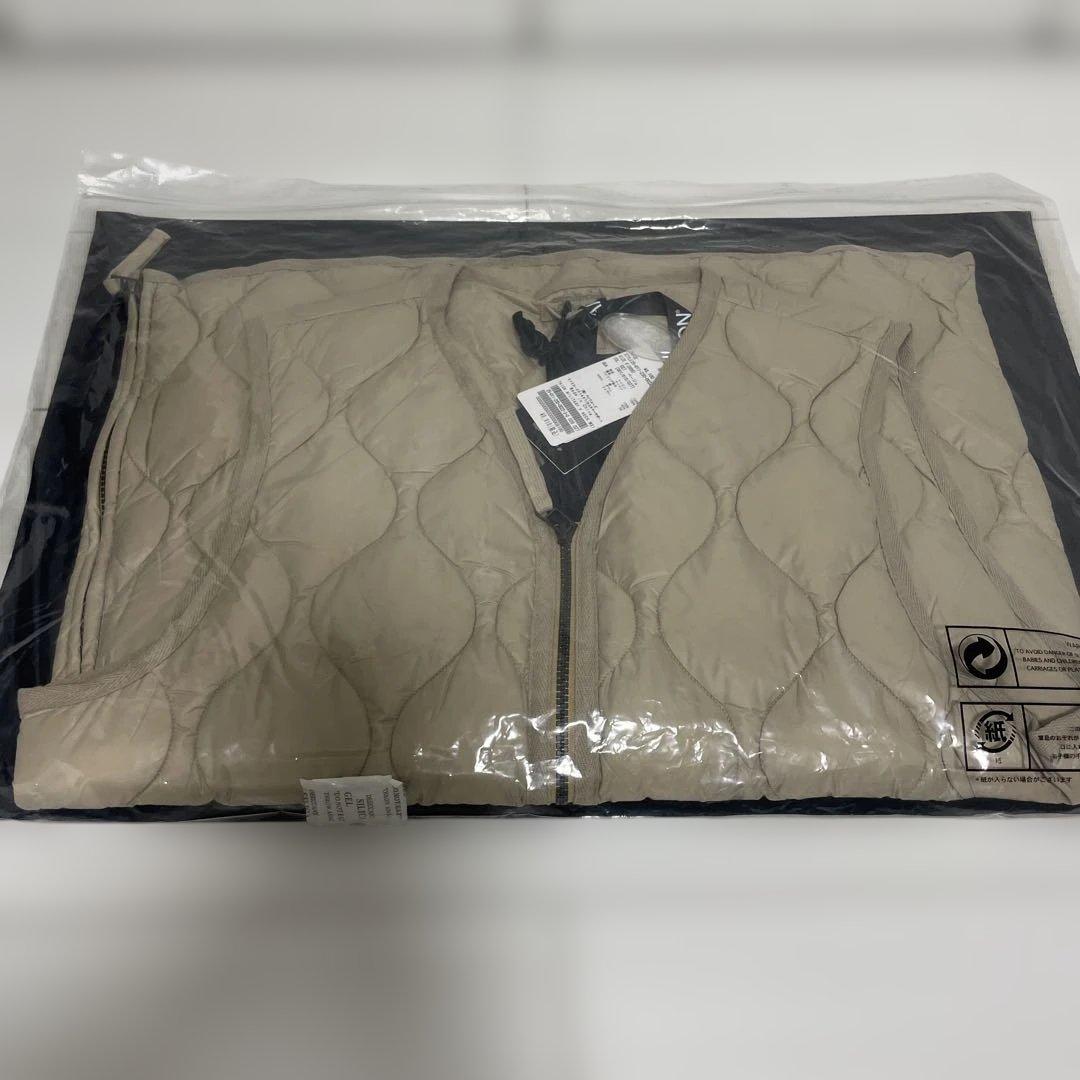 TAION/タイオン MILITARY V NECK WZIPダウンベスト