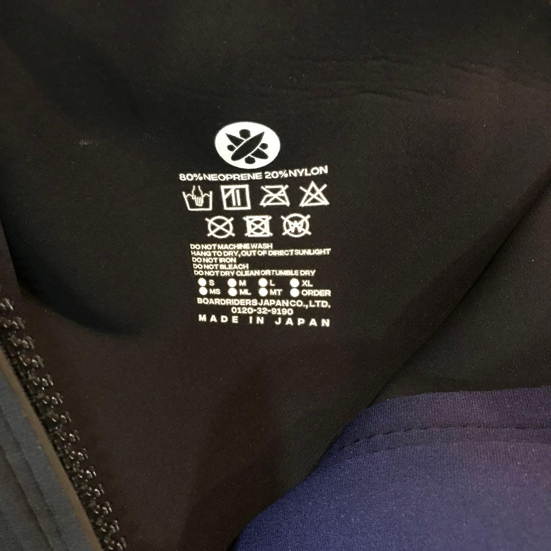 ROXY フルスーツ ブラック/マルチカラーMLオーダー品定価¥49,500