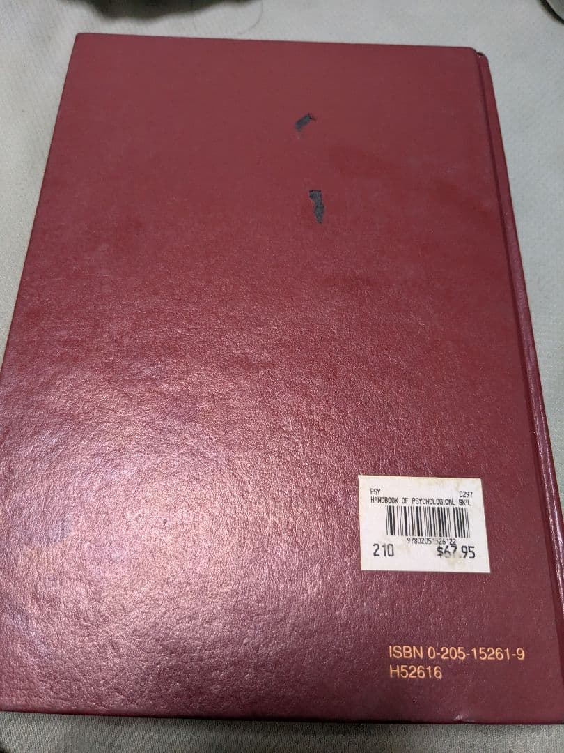 希少品　洋書　 Psychological Skills Training