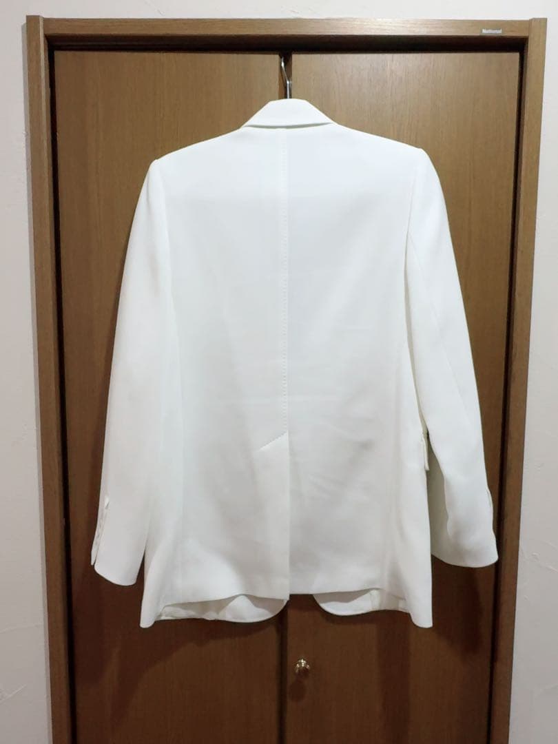 MaxMara ホワイト テーラードジャケット