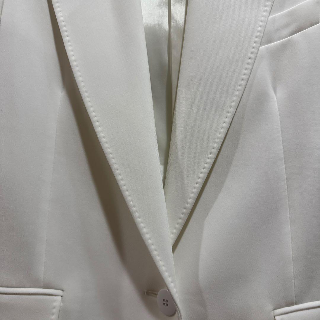 MaxMara ホワイト テーラードジャケット