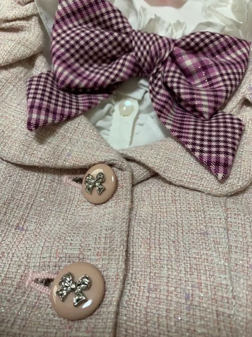 メゾピアノ mezzo piano 120サイズ フォーマルセット 入学式