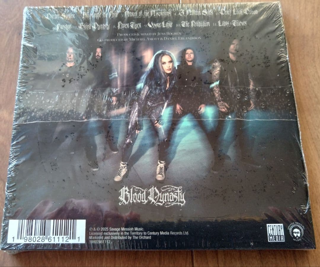 ARCH ENEMY アーチ・エネミー Blood Dynasty サイン入り