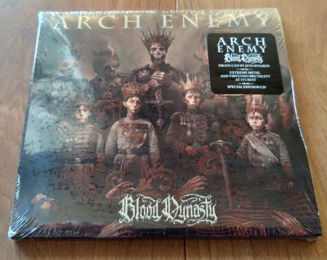 ARCH ENEMY アーチ・エネミー Blood Dynasty サイン入り