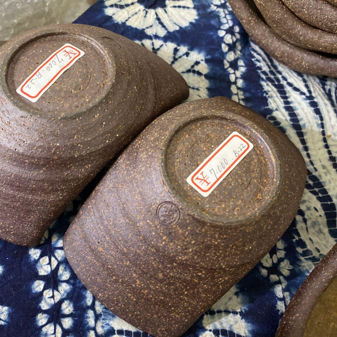 人気作家！　仁平　内銀彩　向付　小鉢　皿　高級和食器