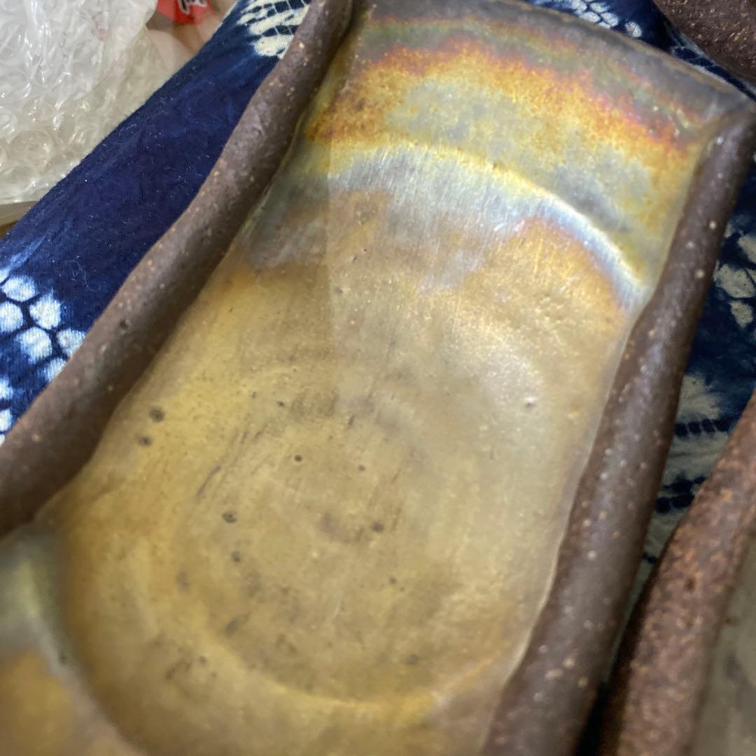 人気作家！　仁平　内銀彩　向付　小鉢　皿　高級和食器