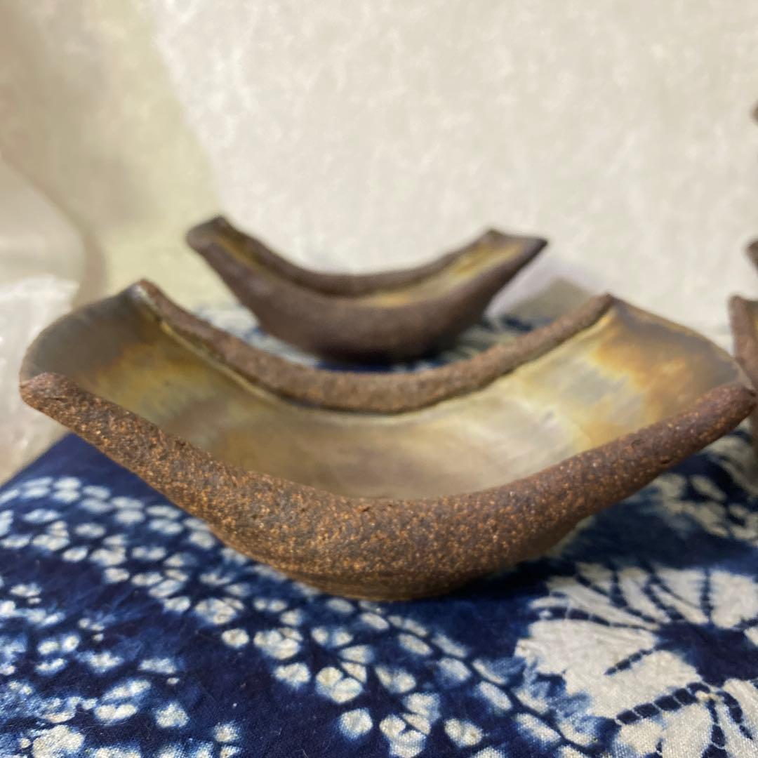 人気作家！　仁平　内銀彩　向付　小鉢　皿　高級和食器