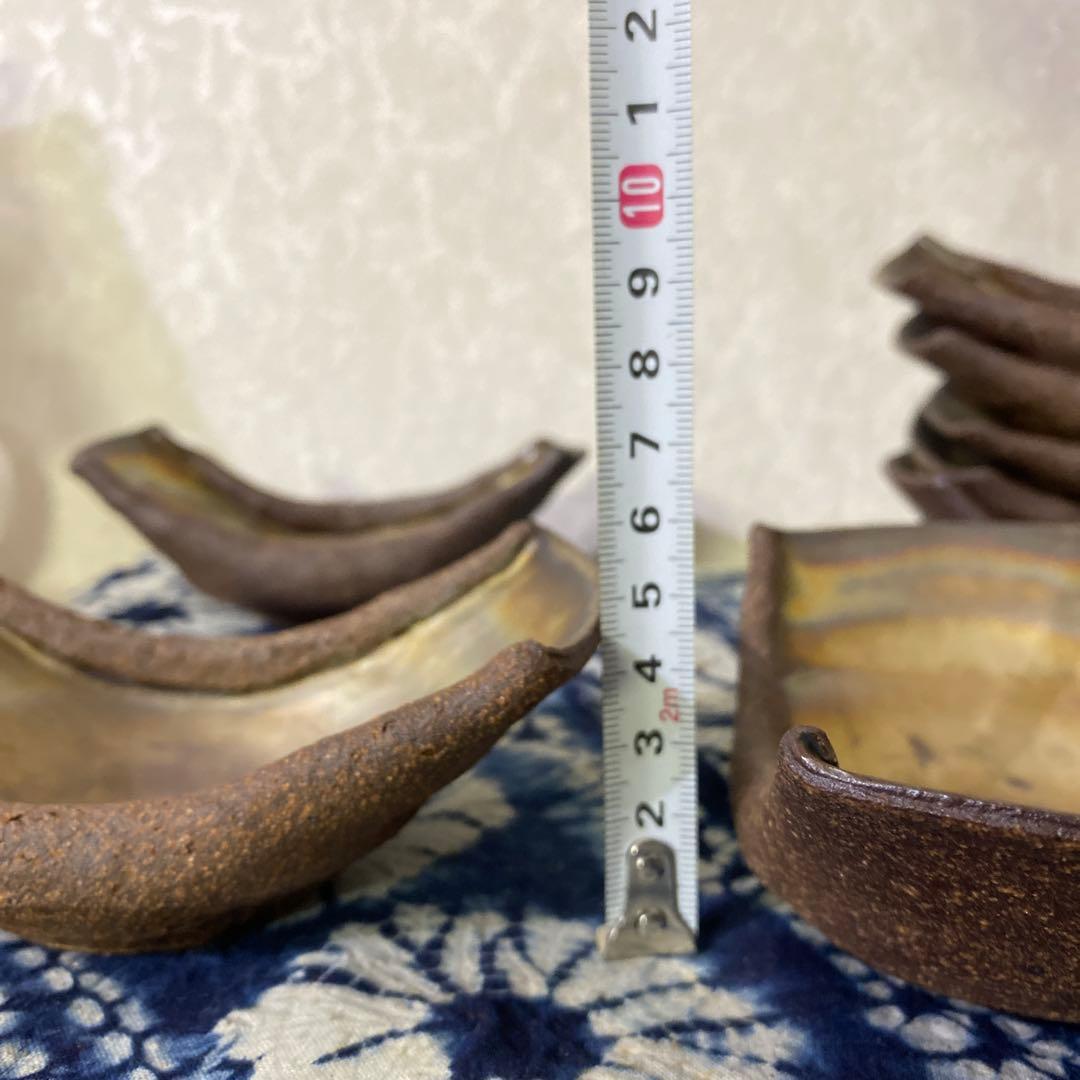 人気作家！　仁平　内銀彩　向付　小鉢　皿　高級和食器