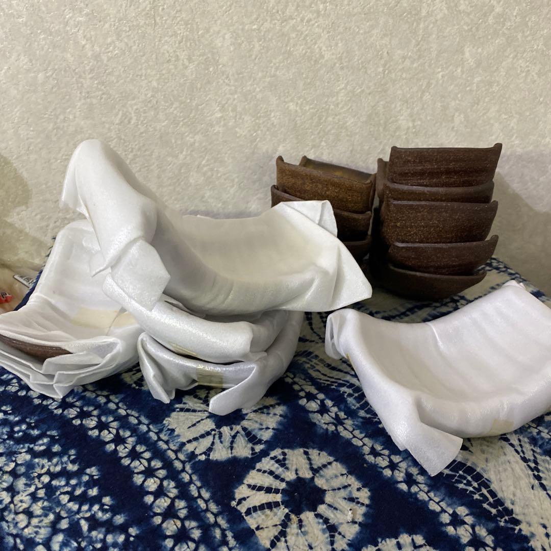 人気作家！　仁平　内銀彩　向付　小鉢　皿　高級和食器