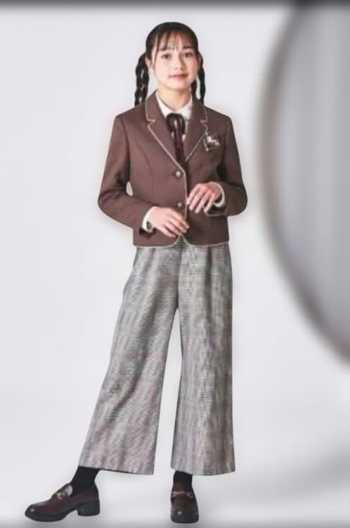 [ELLE en noir] エルアンノワール 卒業式 パンツスーツ　150